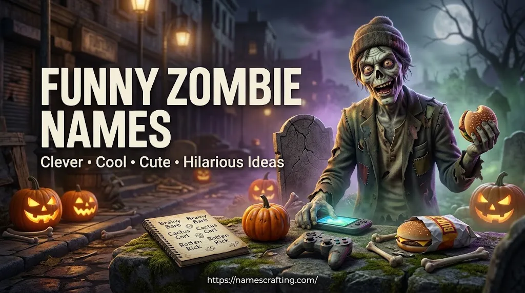 Funny Zombie Names