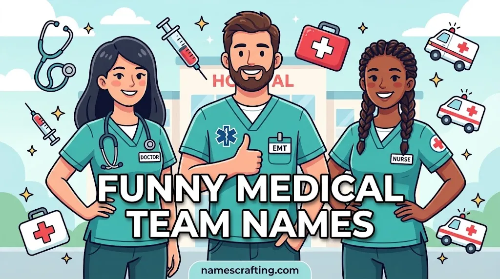 Funny Medical Team Names