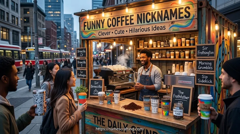 Funny Coffee Nicknames
