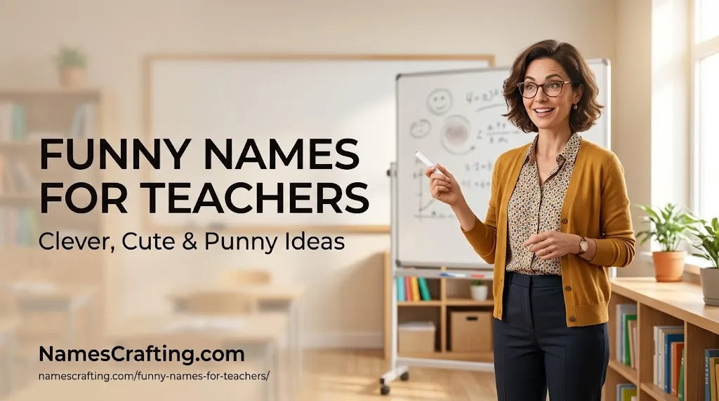 Funny Names for Teachers