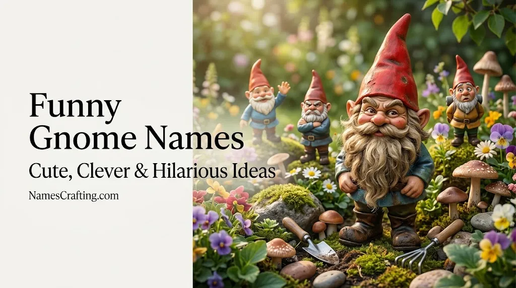 Funny Gnome Names