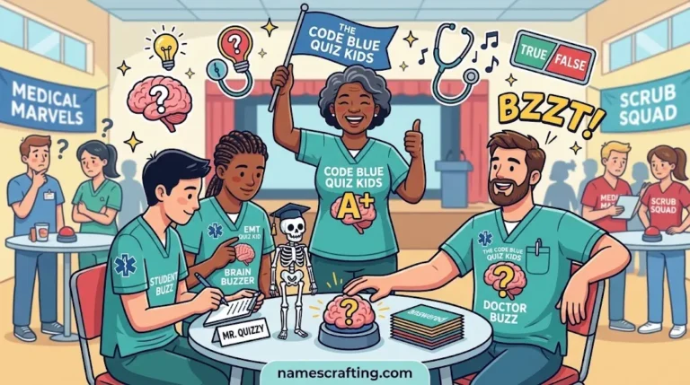 Funny Medical Team Names