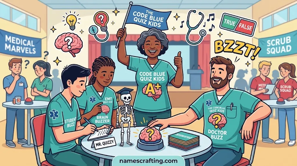 Funny Medical Team Names