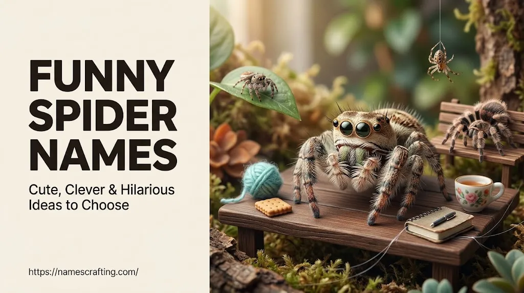 Funny Spider Names