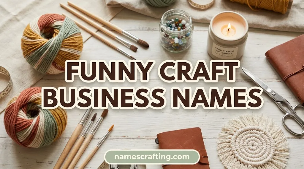 Funny Craft Business Names
