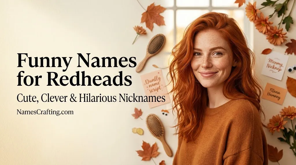 Funny Names for Redheads
