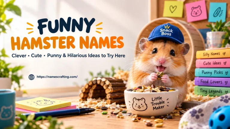 Funny Hamster Names