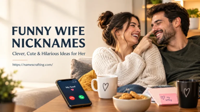 Funny Wife Nicknames