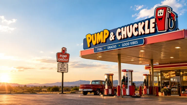 Funny Gas Station Names