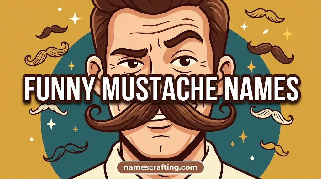 Funny Mustache Names