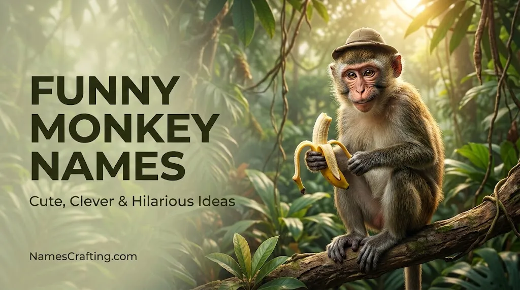 Funny Monkey Names