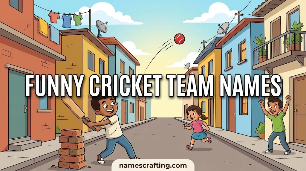 Funny Cricket Team Names