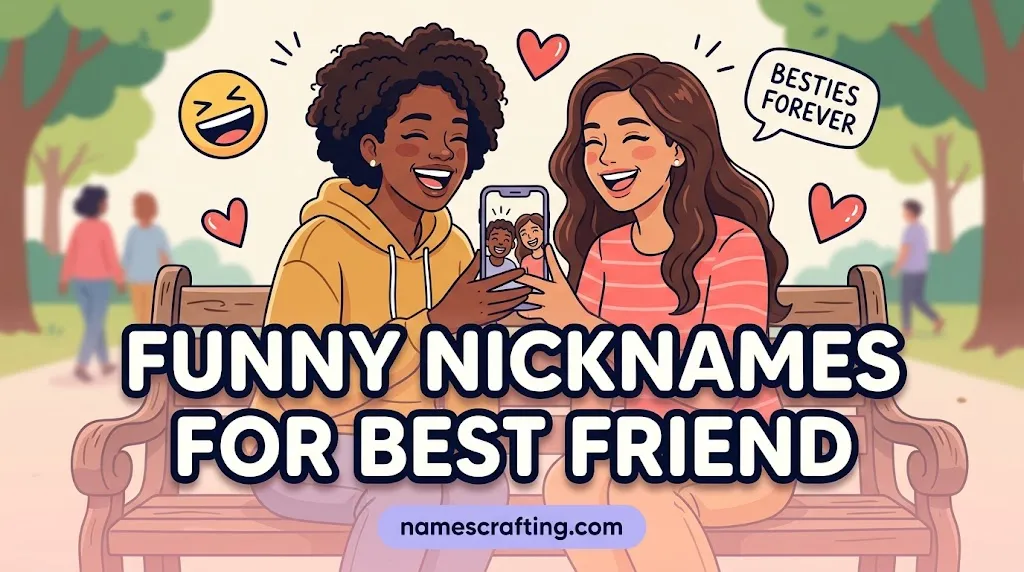 Funny Nicknames for Best Friend