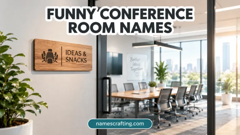Funny Conference Room Names