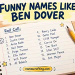 Funny Names Like Ben Dover