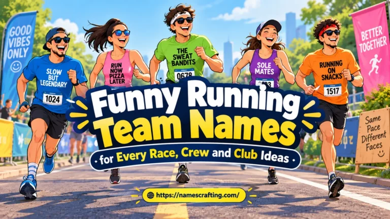 Funny Running Team Names