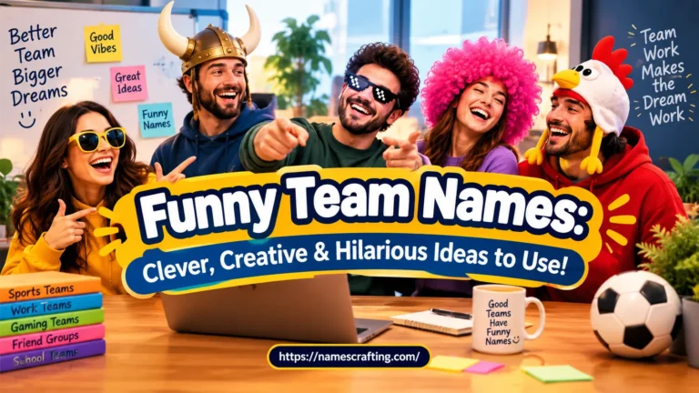 Funny Team Names